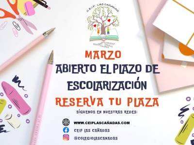 Abierto el Plazo de Escolarización 24/25